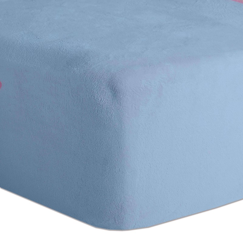 Bajera Coralina Cuna 60 x 120 Celeste Bajera Coralina Cuna 60 x 120 Celeste