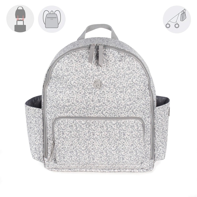 Mochila Flower Mellow Gris Mochila Flower Mellow Gris