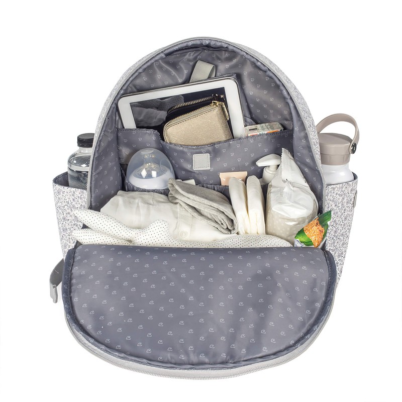 Mochila Flower Mellow Gris Mochila Flower Mellow Gris