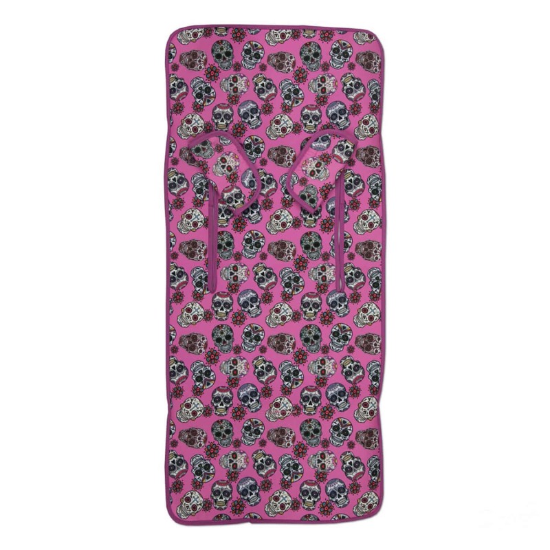 Colchoneta Silla Ligera Lovely Skull fucshia Colchoneta Silla Ligera Lovely Skull fucshia