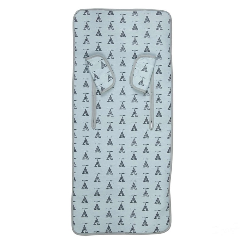 Gray Tepee Lightweight Chair Mat Gray Tepee Lightweight Chair Mat