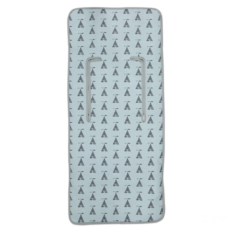 Gray Tepee Lightweight Chair Mat Gray Tepee Lightweight Chair Mat