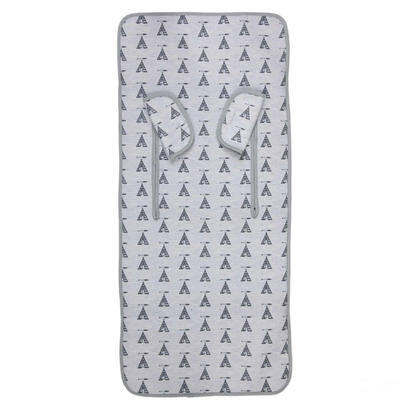 Gray Tepee Lightweight Chair Mat Gray Tepee Lightweight Chair Mat