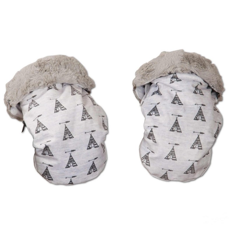 Saco Silla + Manoplas Tepee Gris Saco Silla + Manoplas Tepee Gris