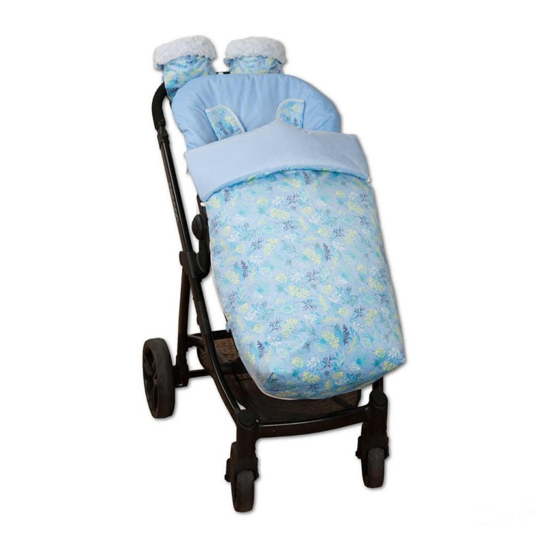 Saco Silla + Manoplas Garden Azul Saco Silla + Manoplas Garden Azul