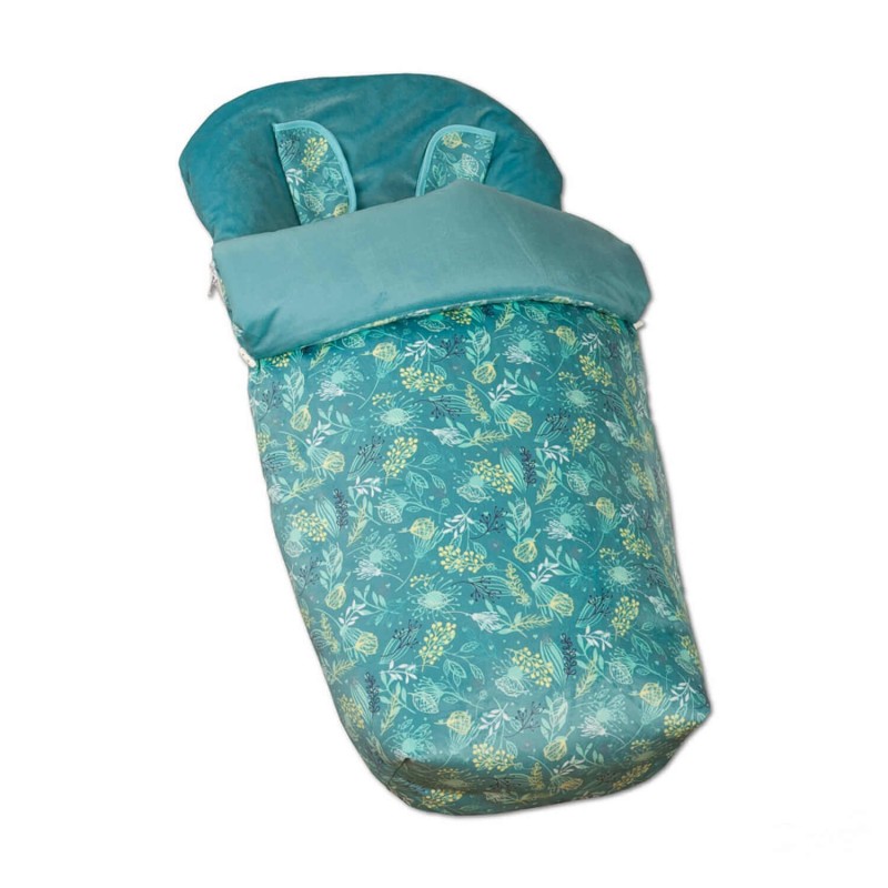 Saco Silla + Manoplas Garden Azul Saco Silla + Manoplas Garden Azul