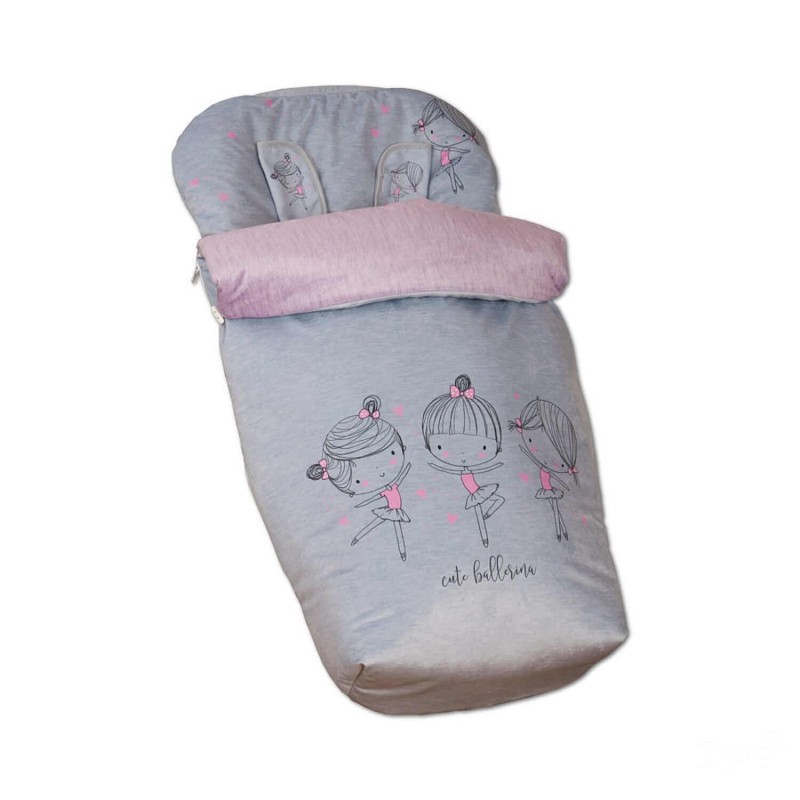 Saco Silla + Manoplas Cute Ballerina Saco Silla + Manoplas Cute Ballerina