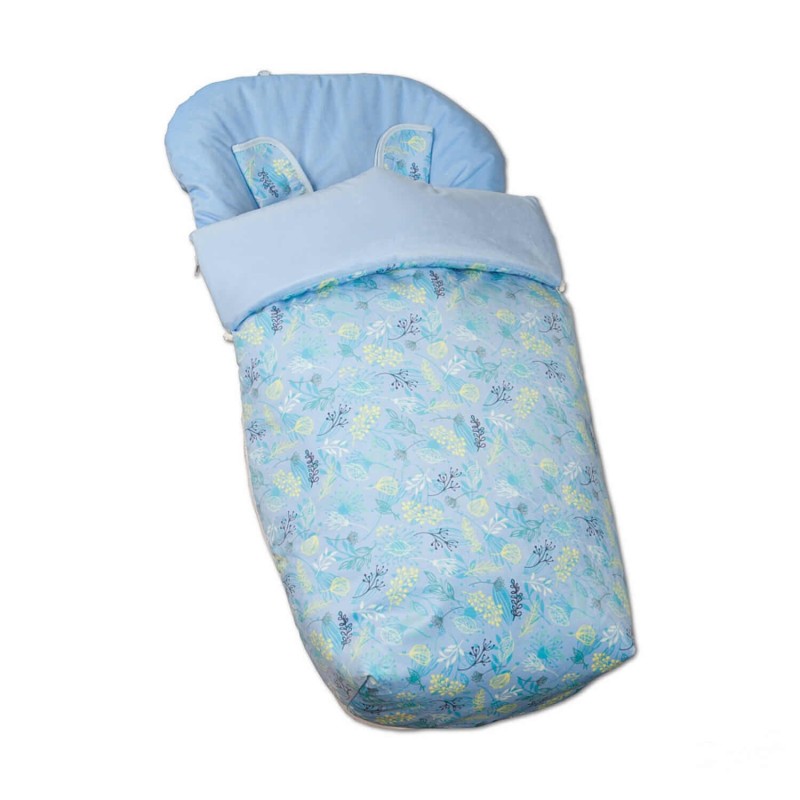 Saco Silla + Manoplas Garden Azul Saco Silla + Manoplas Garden Azul