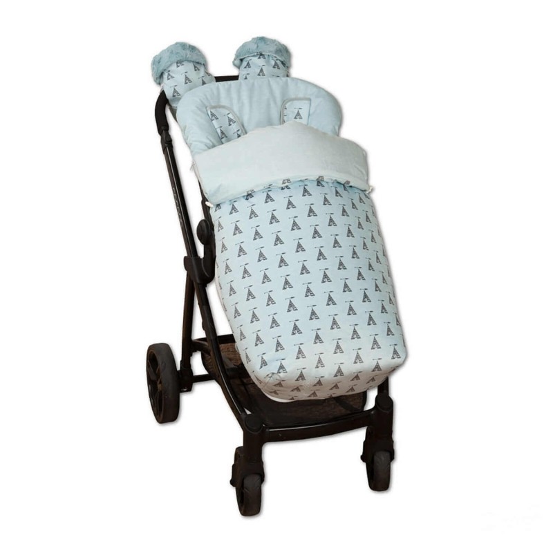 Saco Silla + Manoplas Tepee Gris Saco Silla + Manoplas Tepee Gris
