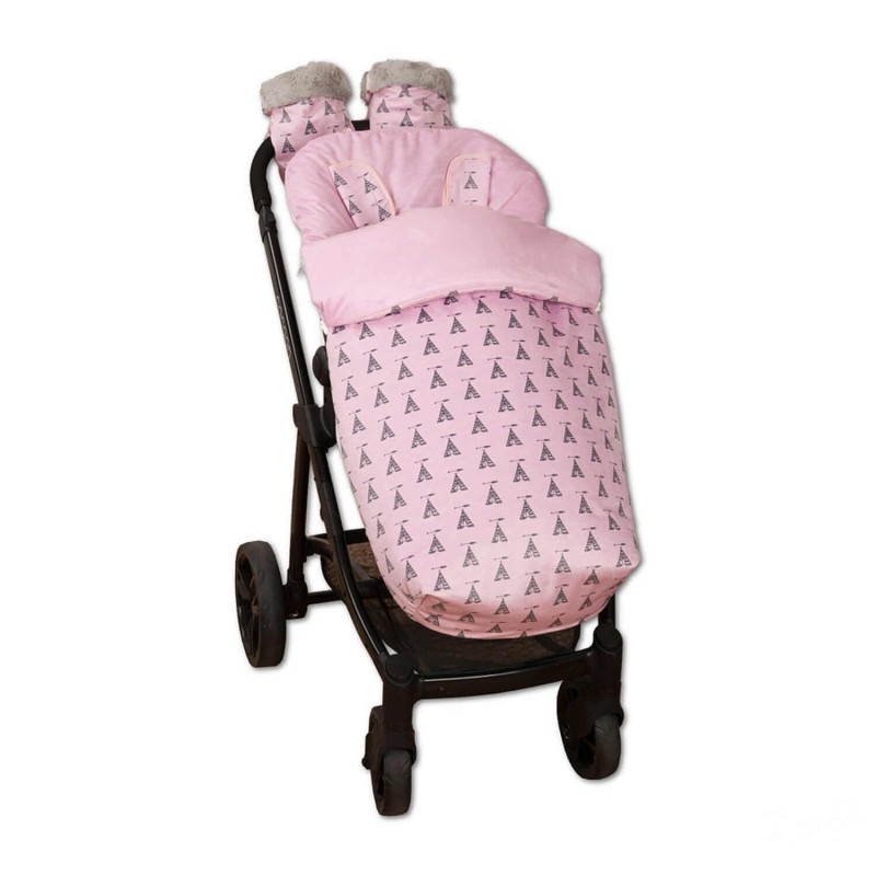 Saco Silla + Manoplas Tepee Gris Saco Silla + Manoplas Tepee Gris