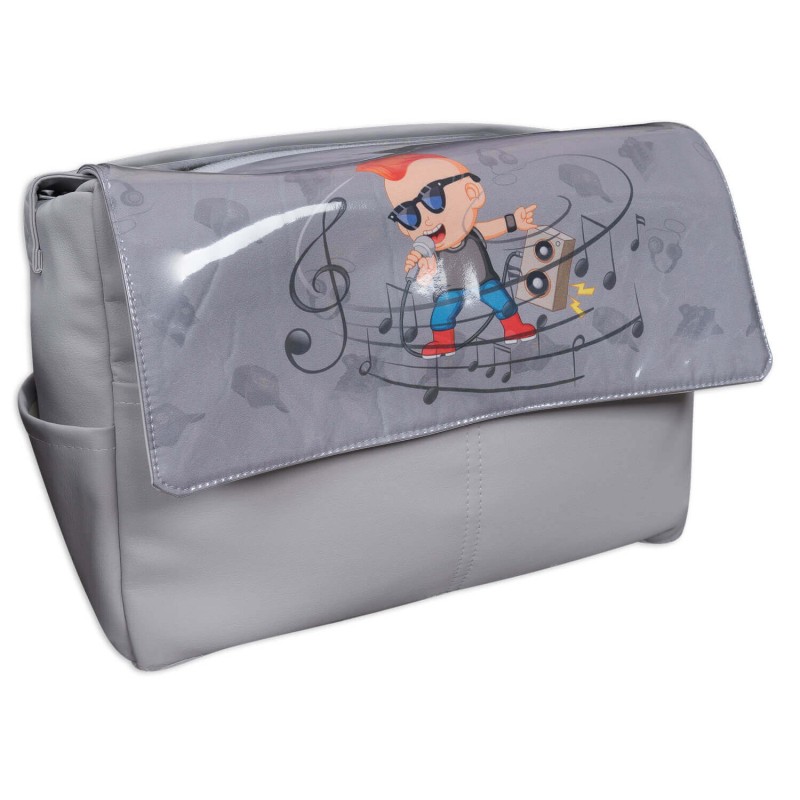 Bolsa de carrinho à prova d'água com luvas e capa para arnês de música Bolsa de carrinho à prova d'água com luvas e capa para arnês de música