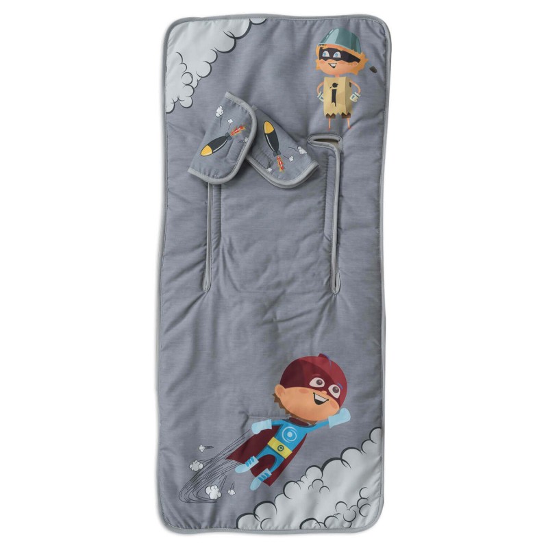 Colchoneta|Funda Silla Ligera con Cubre Arnés Héroe Chico Colchoneta|Funda Silla Ligera con Cubre Arnés Héroe Chico