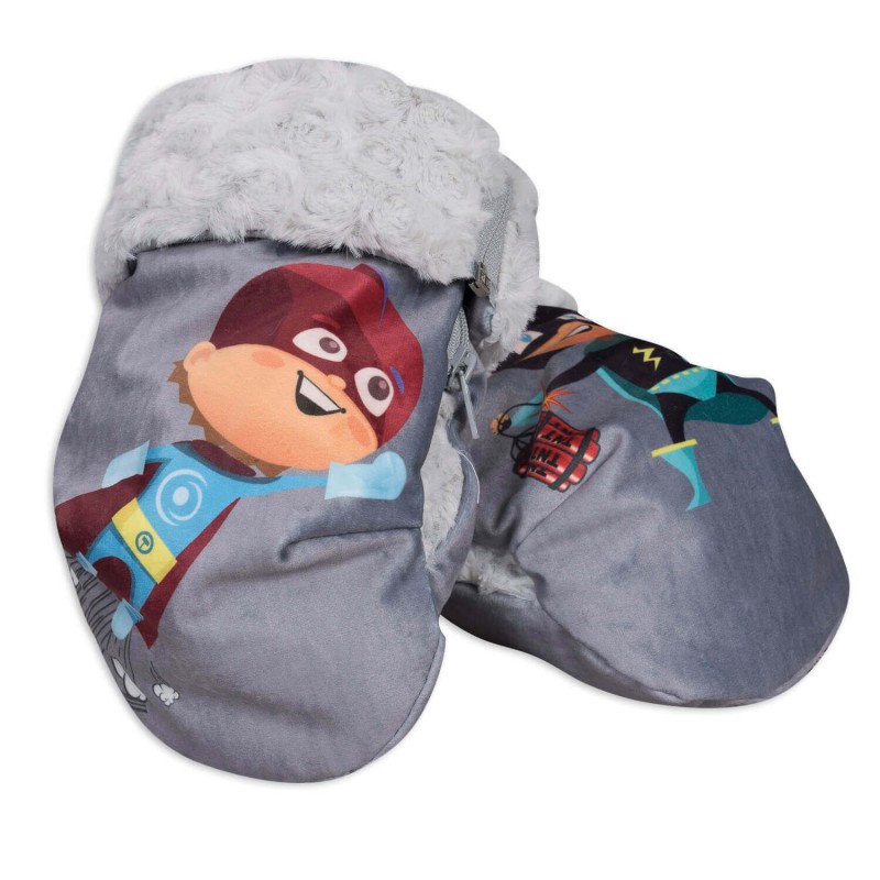 Hero Boy Stroller Mittens Hero Boy Stroller Mittens