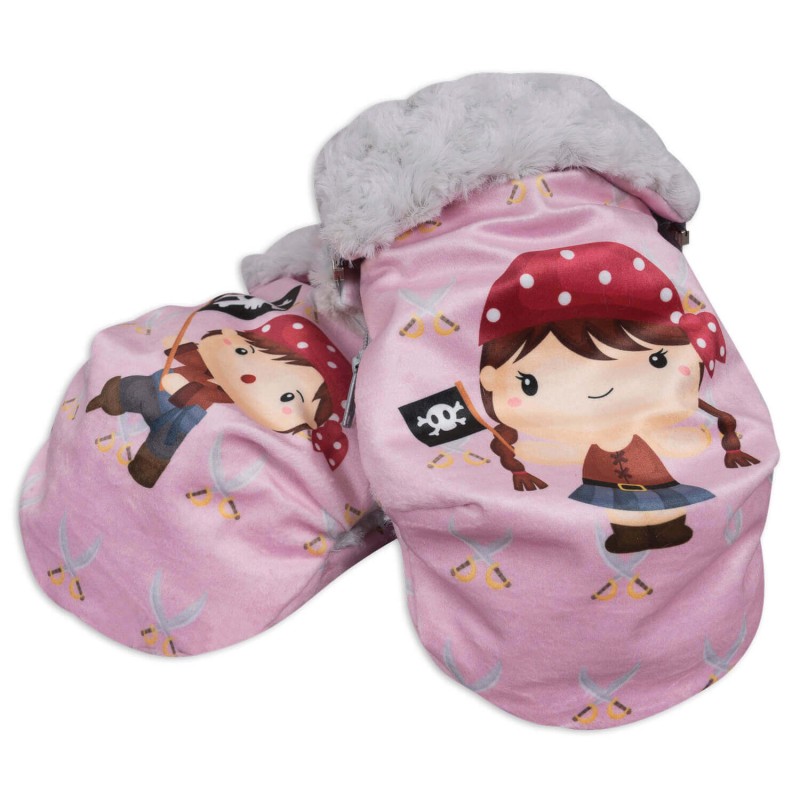 Mitaines poussette Jolie Pirate Mitaines poussette Jolie Pirate