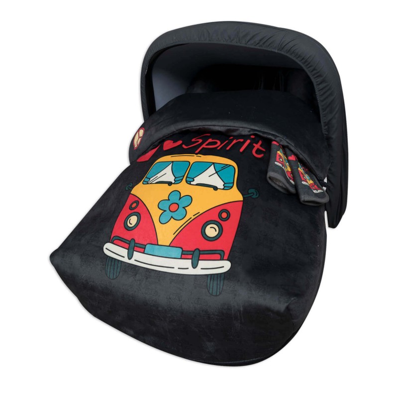 Sac étanche groupe 0 ou Maxicosi avec capuche et housse de harnais Fun Trip Sac étanche groupe 0 ou Maxicosi avec capuche et housse de harnais Fun Trip
