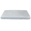 Bajera Coralina Celeste Estrellas Gris Cuna 60x120 Bajera Coralina Celeste Estrellas Gris Cuna 60x120