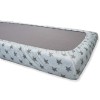 Bajera Coralina Celeste Estrellas Gris Cuna 60x120 Bajera Coralina Celeste Estrellas Gris Cuna 60x120