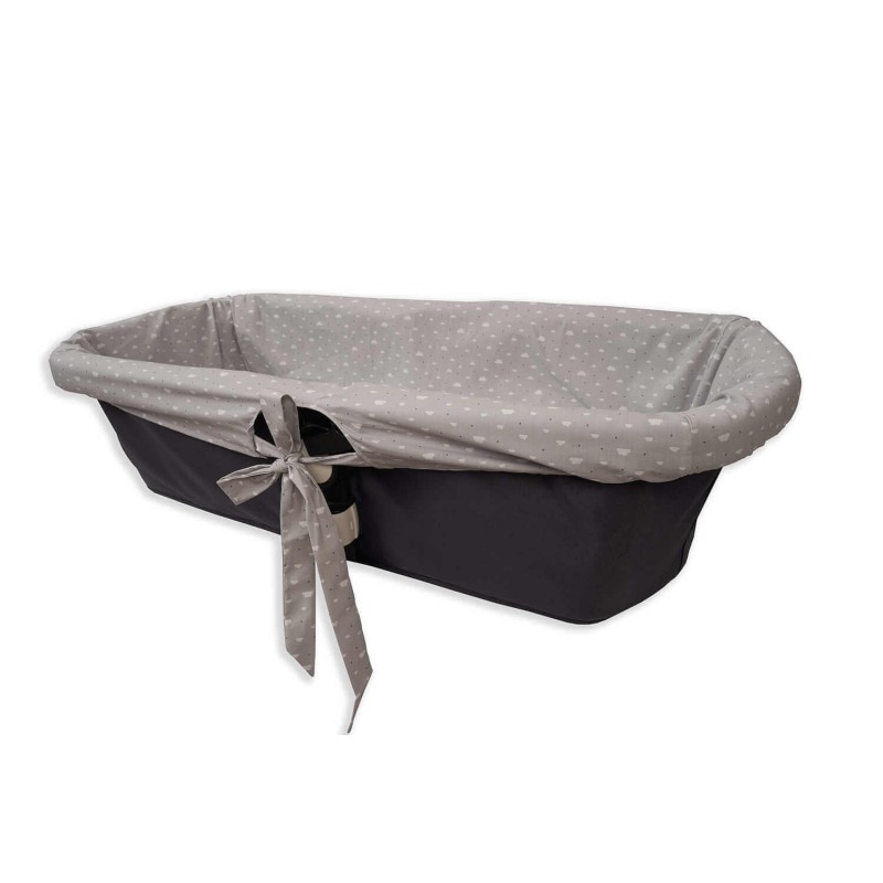 Gray Cloud Carrycot Cover Gray Cloud Carrycot Cover