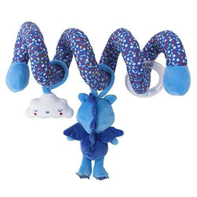 Aproveite e sonhe chocalho espiral azul Aproveite e sonhe chocalho espiral azul