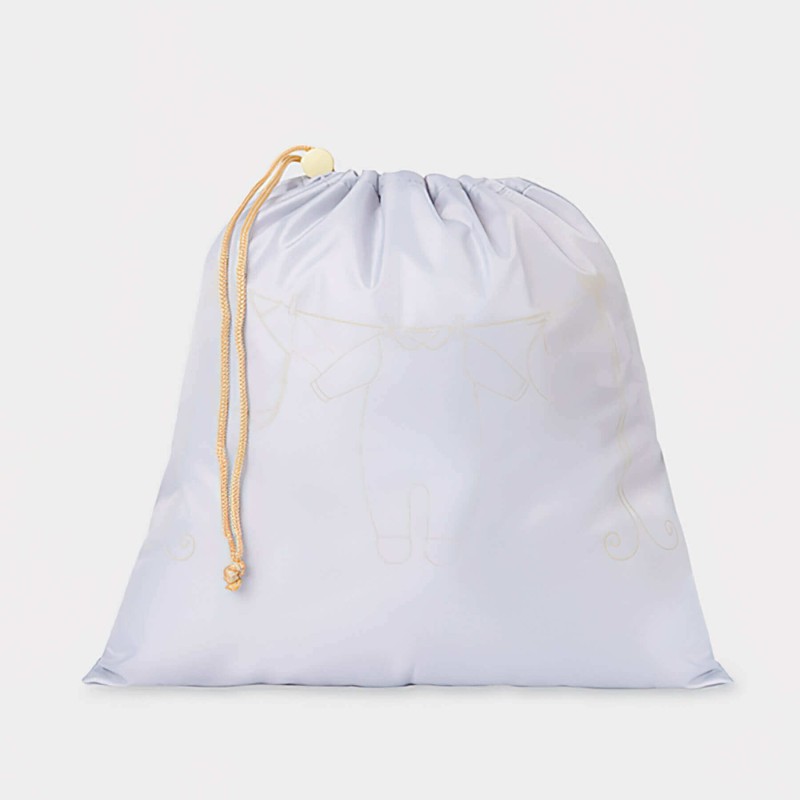 Bolso Maternidad Lazo con Portachupete Gris Bolso Maternidad Lazo con Portachupete Gris