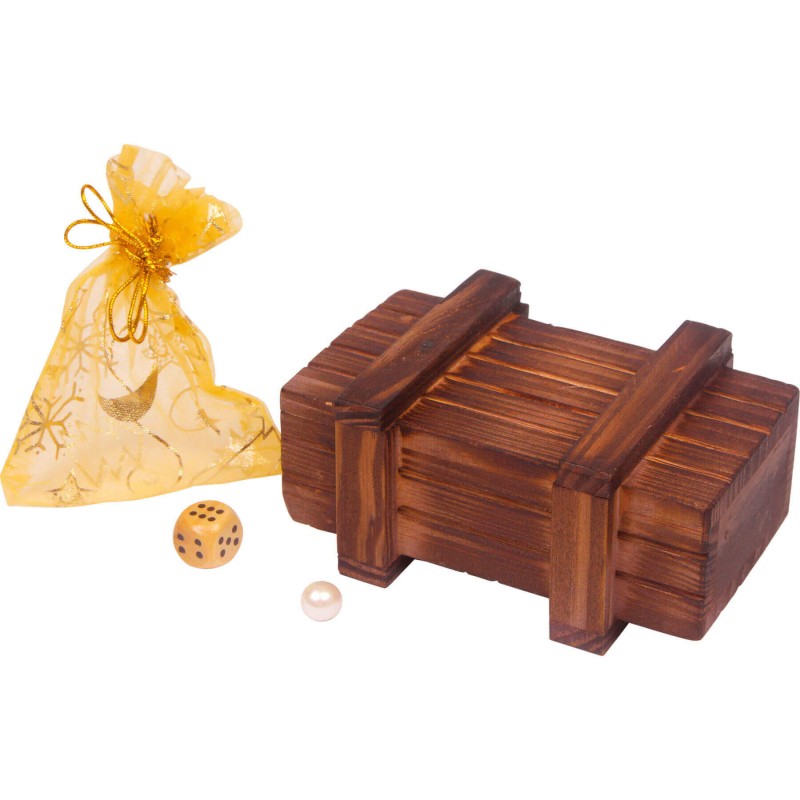 Caja de truco "Baúl de madera" Caja de truco "Baúl de madera"