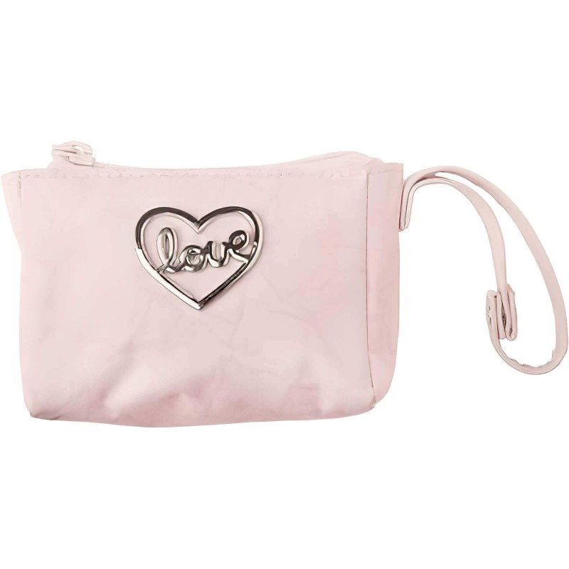 Attache-tétine rose biscuit Attache-tétine rose biscuit