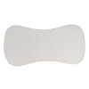 Almohada Ergonómica de Cuna Piqué Blanco Almohada Ergonómica de Cuna Piqué Blanco