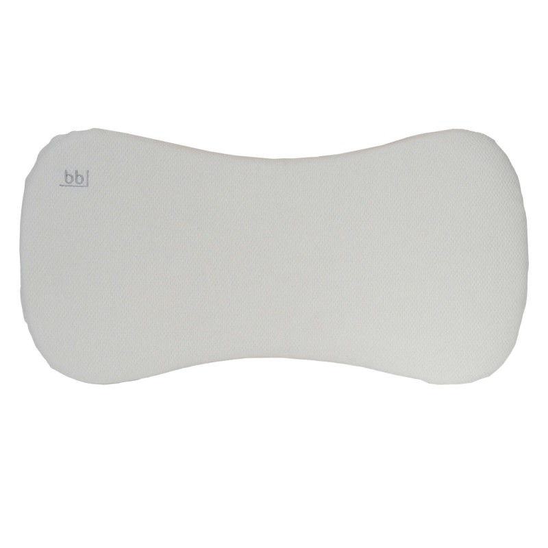Almohada Ergonómica de Cuna Piqué Gris Almohada Ergonómica de Cuna Piqué Gris