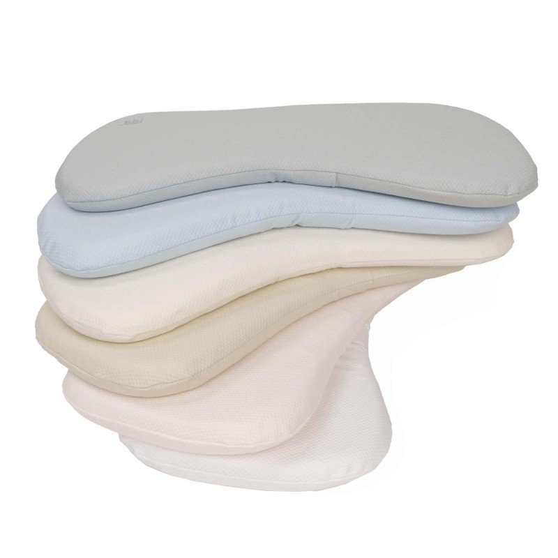 Almohada Ergonómica de Cuna Piqué Blanco Almohada Ergonómica de Cuna Piqué Blanco