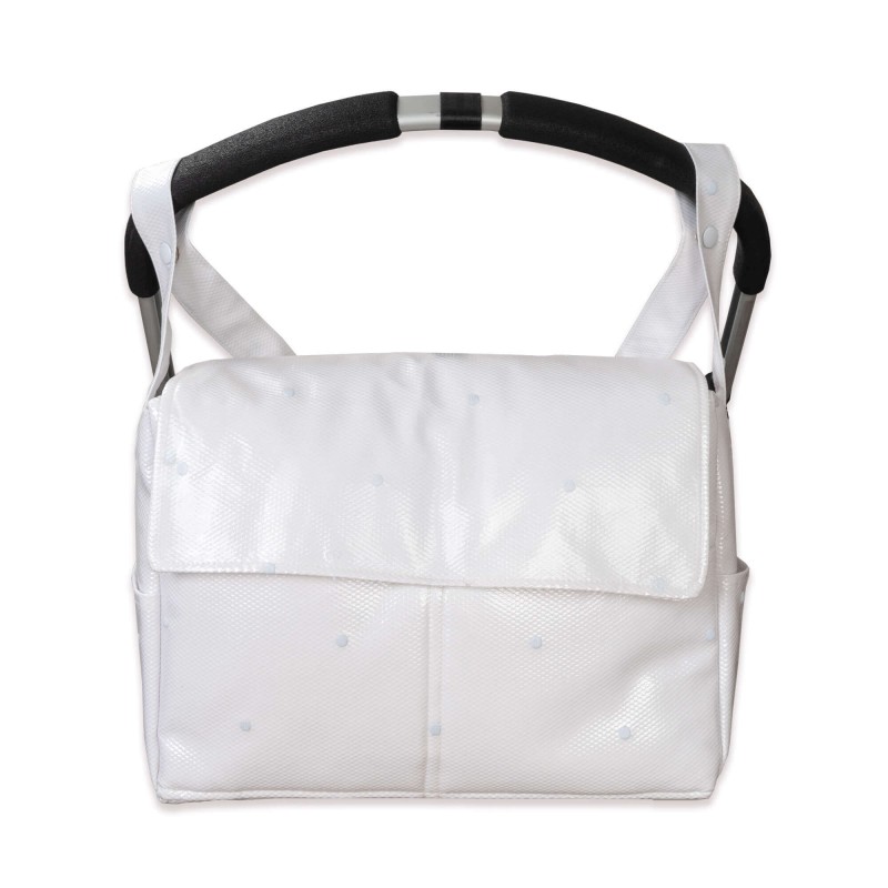 Bolso Pompones Azul Bolso Pompones Azul