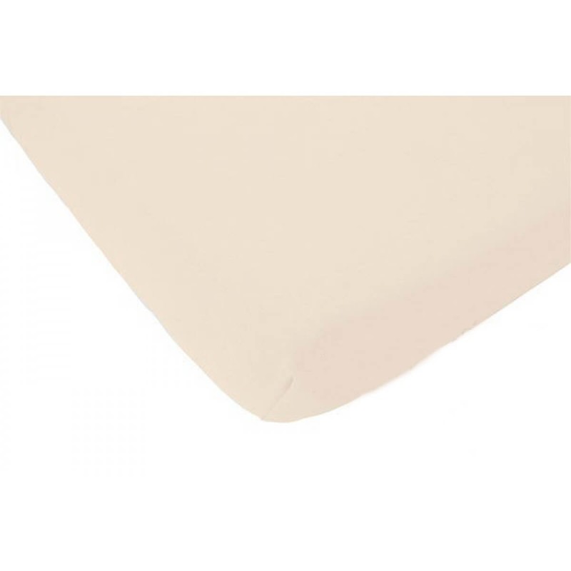 Beige crib fitted sheet Beige crib fitted sheet