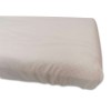 Beige crib fitted sheet Beige crib fitted sheet