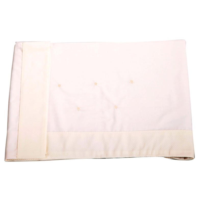 Juego de Sábanas de Cuna 70 x 140 Lucía Beige Bodoque Claro Juego de Sábanas de Cuna 70 x 140 Lucía Beige Bodoque Claro