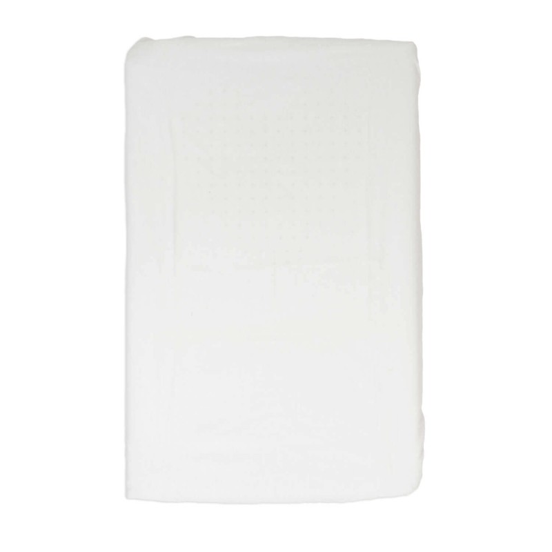 Sábana Bajera 100% Algodón, Ajustable con Gomas (Blanca, Minicuna 60 x 70) Sábana Bajera 100% Algodón, Ajustable con Gomas (Blanca, Minicuna 60 x 70)