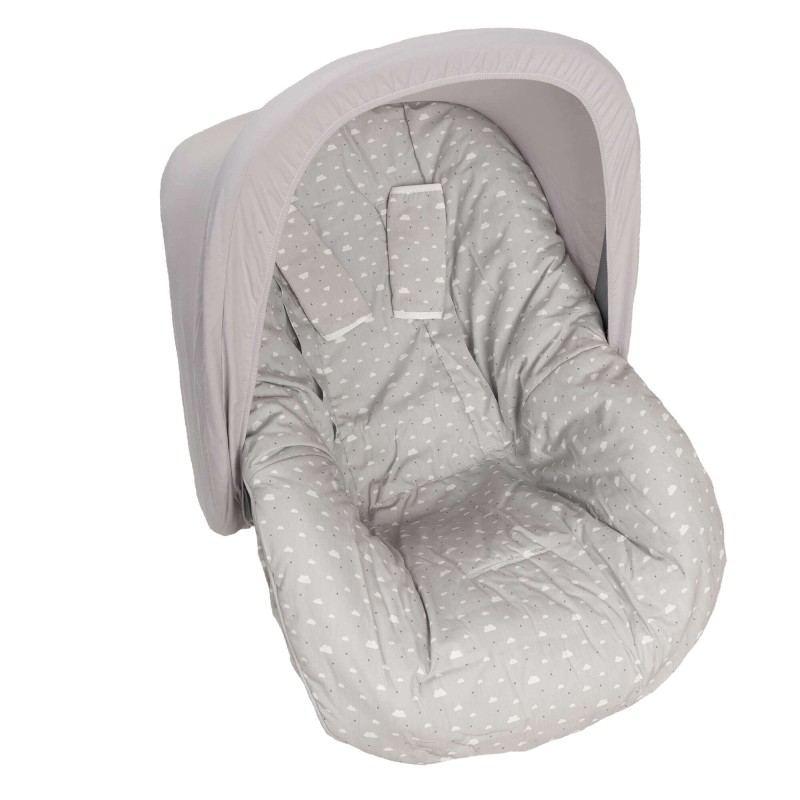 Tapis Groupe 0 + capuche Gris Nuage Tapis Groupe 0 + capuche Gris Nuage