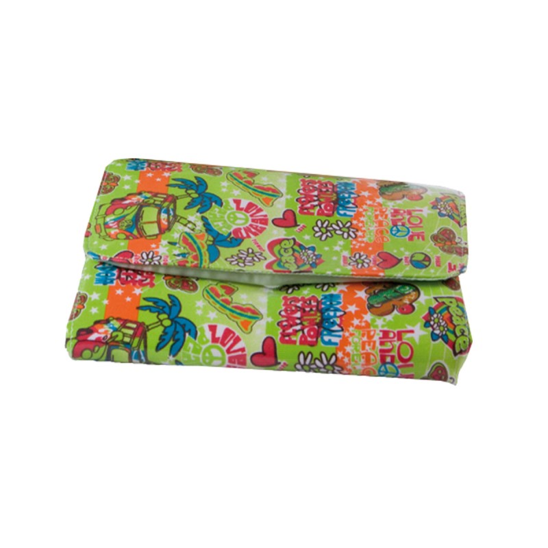 Vestidor Plastificado Hippie Verde Vestidor Plastificado Hippie Verde