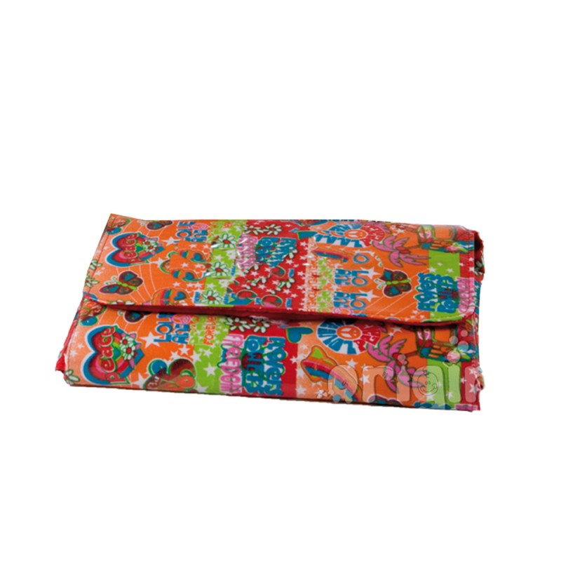 Vestidor Plastificado Hippie Rojo Vestidor Plastificado Hippie Rojo