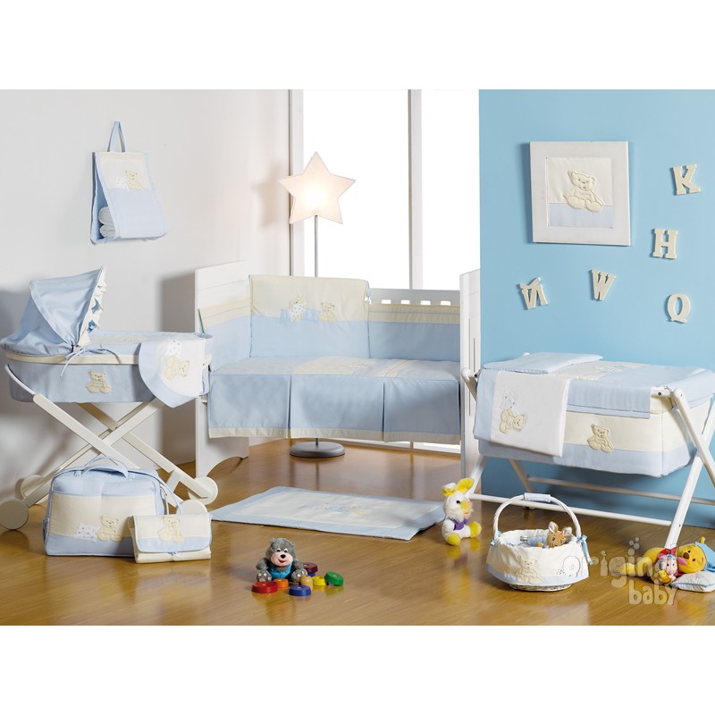 Portapañales para bebe Bebo Celeste Portapañales para bebe Bebo Celeste