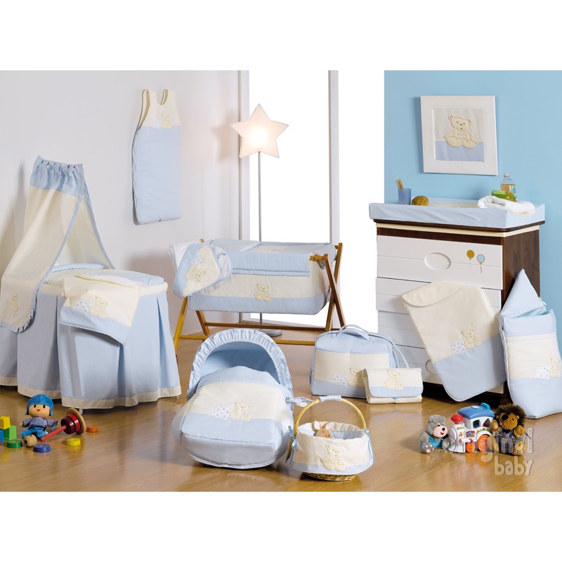 Portapañales para bebe Bebo Celeste Portapañales para bebe Bebo Celeste