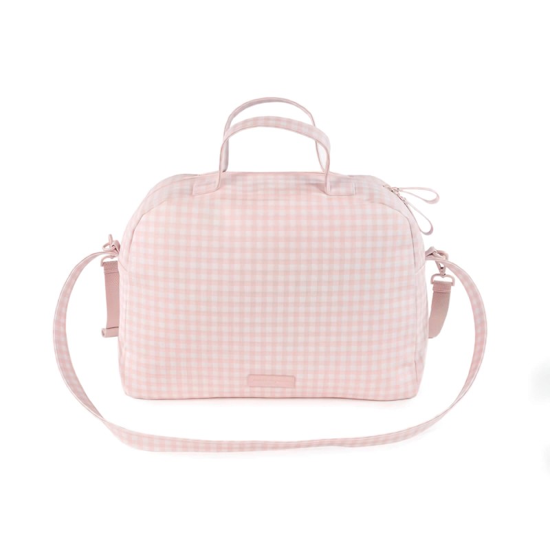 Bolsa Canastilla Together Rosa/Blanco Bolsa Canastilla Together Rosa/Blanco