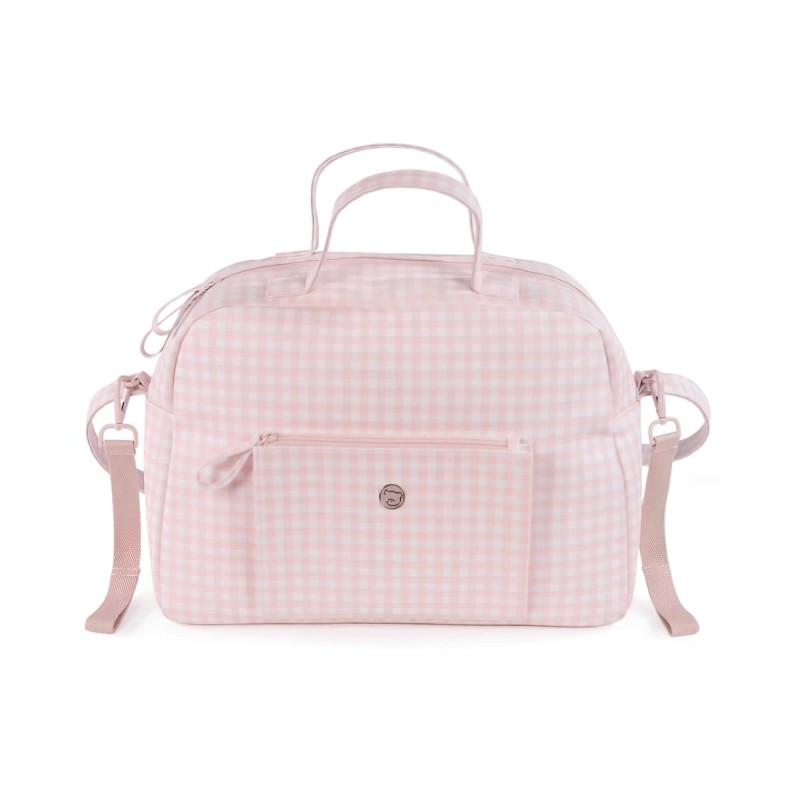 Bolsa Canastilla Together Rosa/Blanco Bolsa Canastilla Together Rosa/Blanco