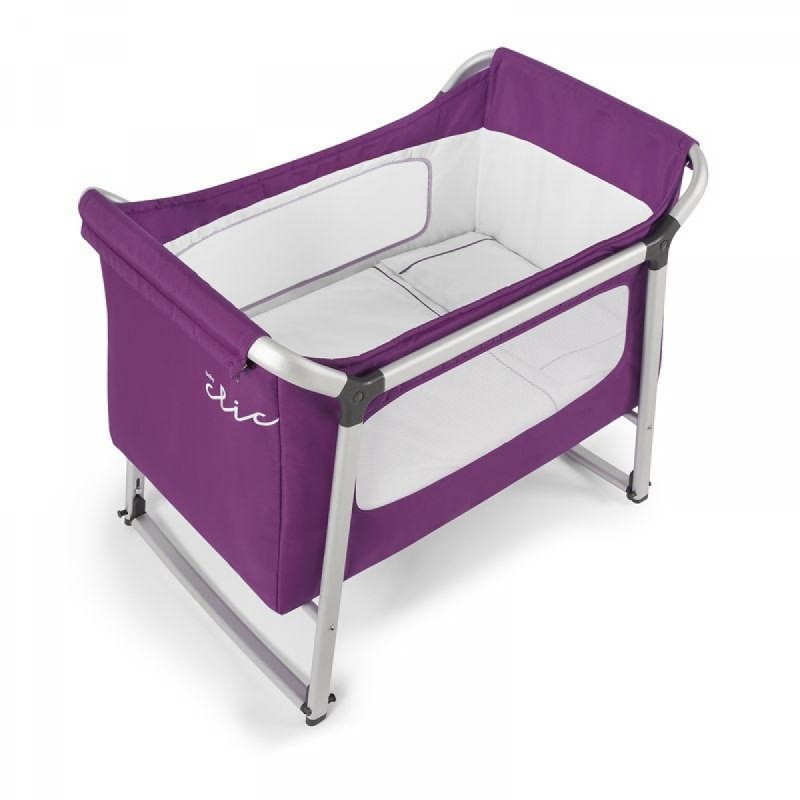 Eggplant Swing Mini Crib by Baby Clic Eggplant Swing Mini Crib by Baby Clic