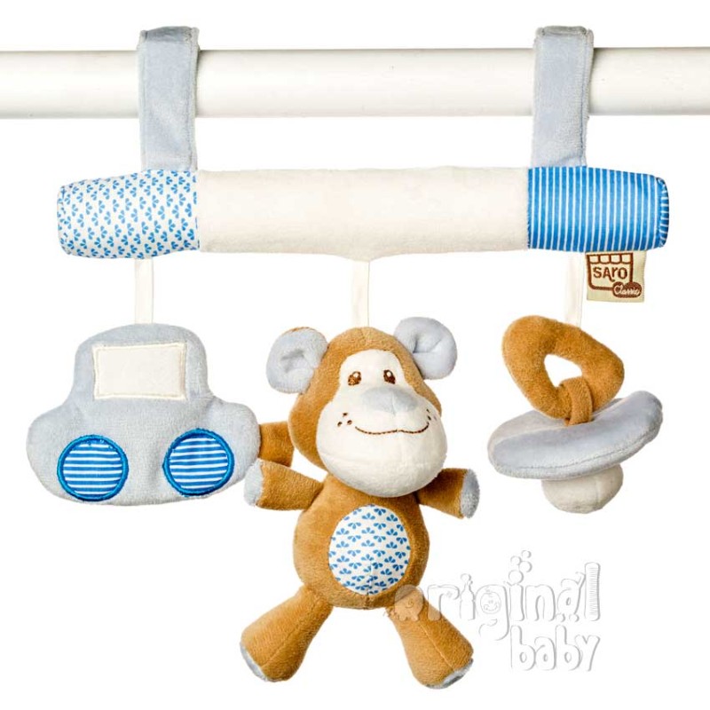 Little friends rattle Light blue bear Little friends rattle Light blue bear