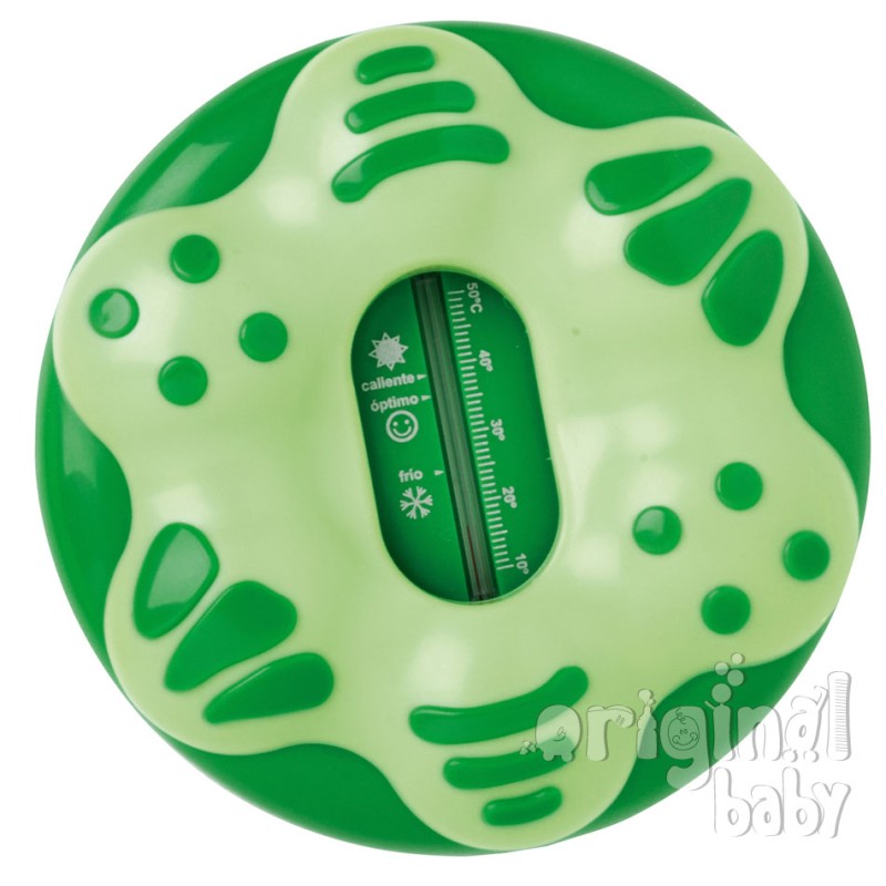 Termómetro de baño estrella verde Termómetro de baño estrella verde