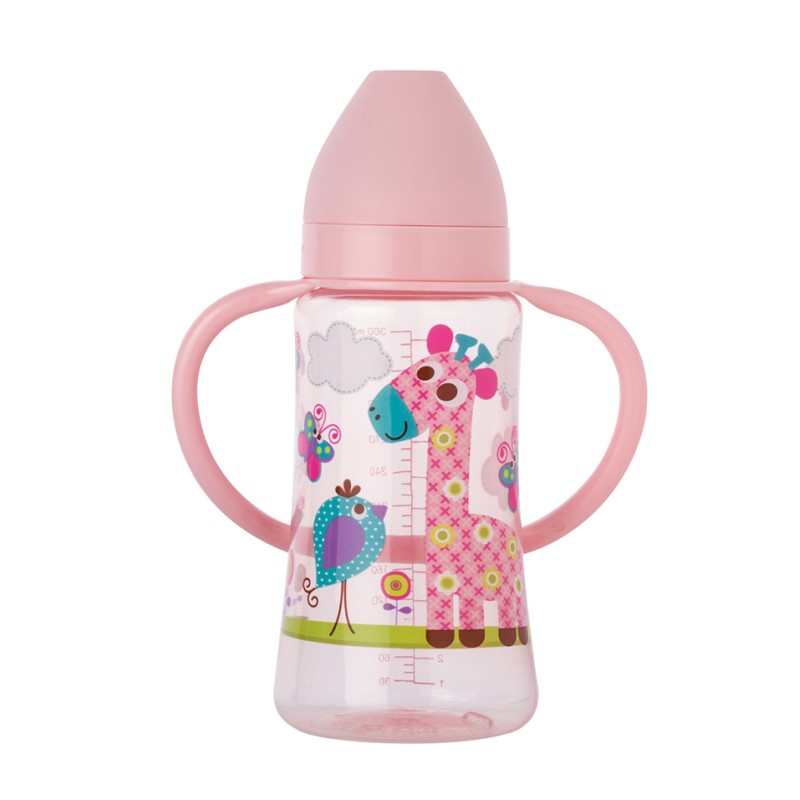 Maxi Biberón 360ml Jirafa Rosa Saro Maxi Biberón 360ml Jirafa Rosa Saro