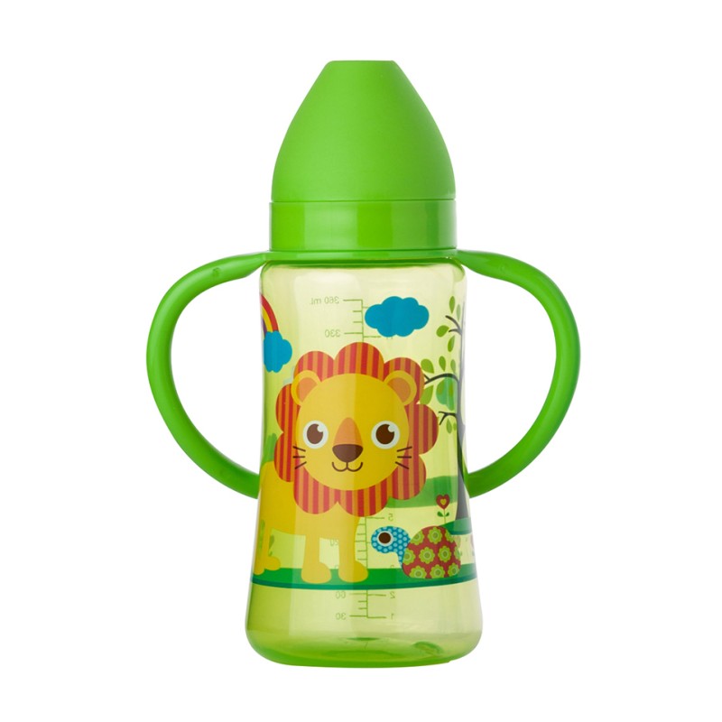 Maxi Biberón 360ml León Verde Saro Maxi Biberón 360ml León Verde Saro