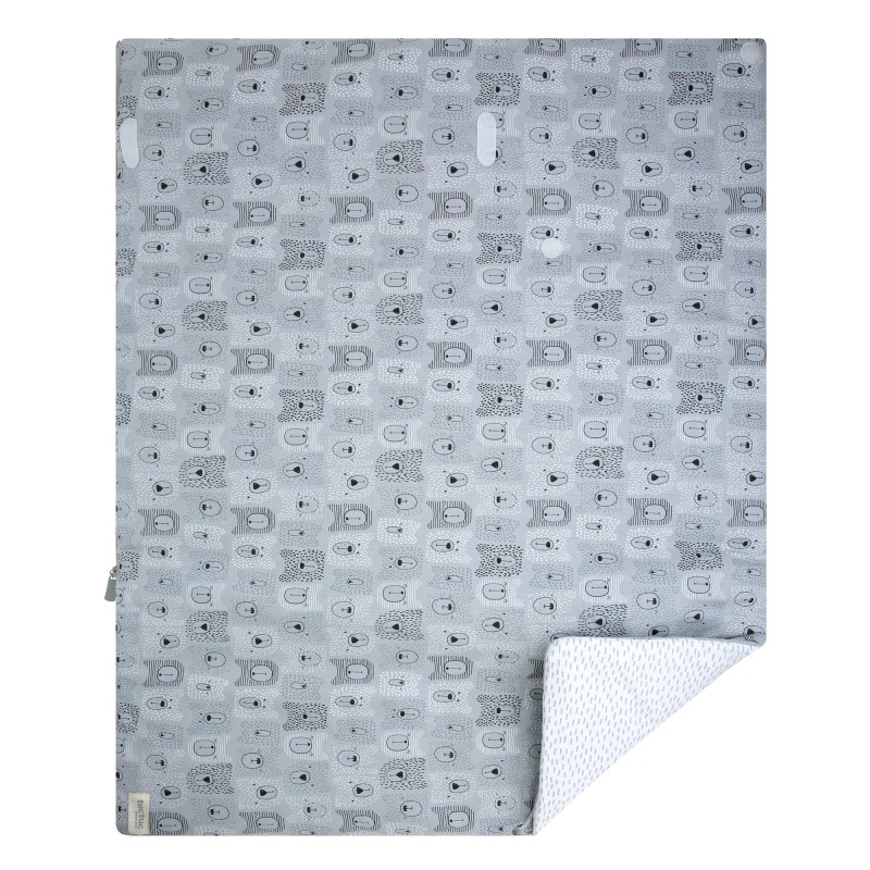 Bears Gray Swaddling Bag Bears Gray Swaddling Bag
