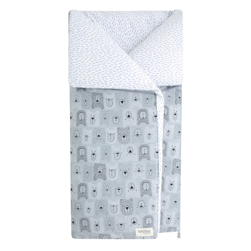 Bears Gray Swaddling Bag Bears Gray Swaddling Bag