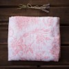 Muselina para bebé Toile de Jouy color Rosa Muselina para bebé Toile de Jouy color Rosa