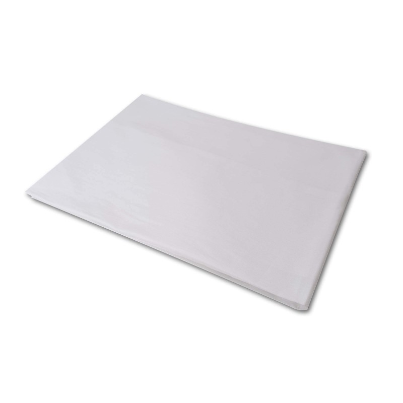 Sábana bajera de cama de 80 x 130 cm color blanco Sábana bajera de cama de 80 x 130 cm color blanco